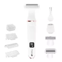 Rio SHTR-EU/1.3 Go Smooth 4-In-1 Lady Shaver & Bikini Trimmer, White