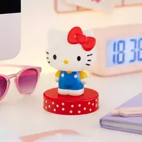 PDN PP Hello Kitty Icon Light - LED dekoratyvinė naktinė lemputė su USB / baterijų maitinimu, švelniai balta šviesa, laisvai pastatoma