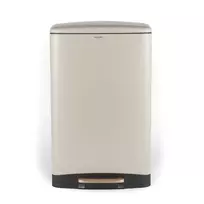 Salter BW14806 Pebble 50L pedalinis kibirėlis, smėlio spalvos