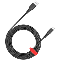 CANYON Onwire 18TP USB-A į USB-C laidas 2m, 18W, TPE, juodas