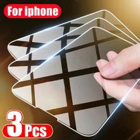 3 vnt. apsauginis stiklas, skirtas iPhone 14 13 12 11 15 Pro Max Mini ekrano apsauga, skirta iPhone 15 XS MAX X XR 7 8 Plus grūdintas stiklas Huawei P Smart 2019 gryna