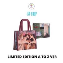 JYP SHOP DU kartus NAYEON 2-asis MINI ALBUM NA ribotas leidimas A–Z ver. JYPSHOP Limited Edition gray
