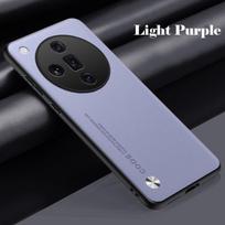 Luxury Leather Phone Case for OPPO Find X7 Ultra X7Ultra Plain Skin Shockproof Soft Back Cover for OPPO Find X6 X6Pro Find X6 Pro