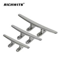 Nerūdijančio plieno 316 jachtos švartavimo knaga, didelio stiprumo valties raginė knaga greitaeigiam kateriui ir jachtai 4-inch 316 Single Weight 54g