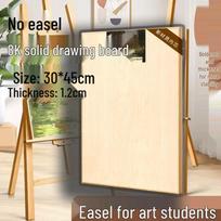 Wooden Floor-Standing Tripod Easel for Art Students