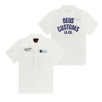 DeuS Ex Machina Forecourt Short Sleeve Men S Shirt Dmp255066 DMP255066 VWH (S)