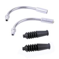 ZTTO MTB Kalnų Dviračio Dviračio Aksesuarai V Stabdžių Kabelio Laikiklis Lenktas Vamzdelis Vamzdelis Plastikinis V brake elbow + V brake dust jacket
