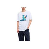 Puma X Monster Hunter Wilds Collaboration Drycell Fw25 Moisture Wicking Quick Dry Loose Fit Crew Neck Short Sleeve T-Shirt Unisex Tops 636486-52 S
