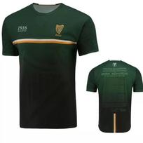 1916 Commemoration Jersey 3D Printed Sports Football T-Shirt Collins Commemoration Jersey Ireland Men's Shirt Top Quality Tops XXS