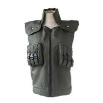 Huoying Banner Wood Ninja Kakashi cos suit vest + fleece pants cosplay costume animation suit S