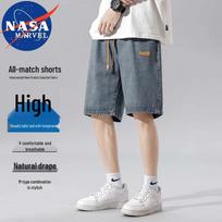 NASA MARVEL Men's Summer Denim Shorts XL