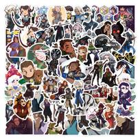 110 Vox Machina Film And Television Graffiti Decals Decorative Scooter Notebook Do-It-Yourself Decals Premium Durable