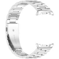 Metal Strap For Samsung Galaxy Watch 8 40mm 44mm Stainless Steel Watchband Replacement Bracelet for Galaxy Watch 8Classic Correa For Watch 8 40mm white