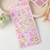 Cute Animal Pop Seal 3D Puffy Stickers Kawaii Gem for Journal Craft and Kids Beautiful Gift High Quality Building