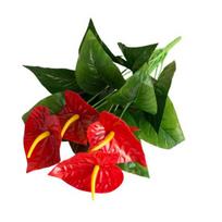 18Pcs Artificial Flowers Fadeless Versatile 18 Heads Fake Silk Flowers Home Decor