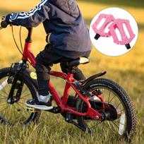 Children's Bicycle Pedals, Car Ultralight Non-Slip Replacement Parts for Kids, Riding, Plastic Cycling Accessory