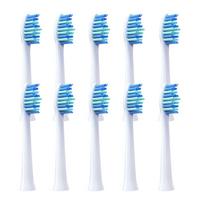 10PCS Replacement For HUAWEI/Lebooo/Fupai/KKC/ZR Smart Electric Toothbrush Clean Brush Heads Replace Brush Head NONE balta