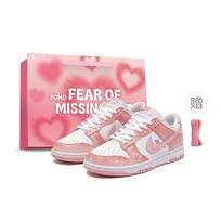 Nike Dunk Cherry Blossom Pink Mist, Shopping Bag, Youth, Girlish, Girlfriend FB9109-125(Team358-s-box) 37.5