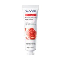 Raudonojo granato rankų kremas 30g SADOER Drėkinantis Drėkinantis Gaivinantis Rankų Kremas (New) 30g