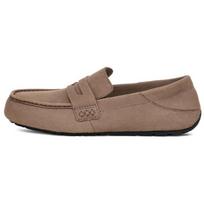 UGG Casual Heritage Sheepskin Loafers Men's Gray Brown 1166762-SKP 40