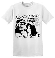 SONIC YOUTH - 'Goo Album Cover' (White) T-Shirt L