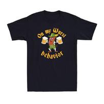 Oktoberfest Sausage Costume Funny German Beer Lover Outfit Vintage Men's T-Shirt M