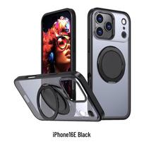 CAXITON iPhone 16E Magnetic Rotating Kickstand Phone Case
