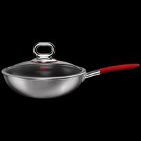 KOBACH True Titanium 0-Coating 316L Stainless Steel Wok