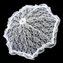 Elegant Lace Mini Bridal Umbrella Hollowed Out Wedding Decoration Props  Bridal Accessories Style 1
