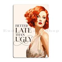 Funny Art Deco Print Metal Sign Designer Create Create Cinema Customize Tin Sign Poster 20x30cm（7.8x11.8inch）
