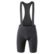 RION Men Cycling Bib Shorts Mtb Tights Seamless Bicycle Clothing Bibs Braces Italian Dolomiti Padding Long Distance Road Riding EU Size-S pilka spalva