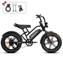 Electric Bicycle Mukkpet Racer 20  Tire 250W Motor Adult Electric Mountain Bike 48V 18Ah Top Speed 25Km/h Dual Disc Brakes 7 Speed