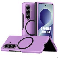 Coque pour Samsung Galaxy Z Fold 8 Ultra, Protection Antichoc avec Cercle Magnétique - Violet violetinė