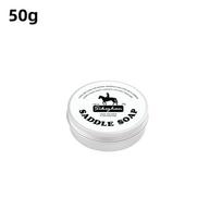 Premium Leather Saddle Cream Revitalize & Restore Deep Conditioning Waterproofing & Shine Enhancer for Horse Saddle Tack & Gear 50g