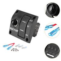 Boat Bilge Pump Switch Panel Practical 12V 24V DC Spare Parts with Indicator for Marine Yacht RV