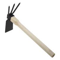Portable High-carbon Steel Loosening Soil Strong and for Sharp Hoe Hand Tool 1