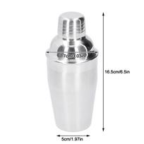Built-in Strainer Cocktail Shaker 350ml Bartender Mixing Tool Portable Wine Shaker  Bar