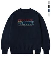 Graver [Unisex] Collect Office Sweatshirt_4 Colors Grey/S