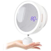 Automatic Sensor Soap Dispenser USB-Powered Wall-Mounted Household Use 285mL Capacity (White,No Plug Required&5 V) balta