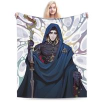 Arcane 3D Print Blanket Travel Flannel Throw Blanket For Couch Chair Sofa Bed Warm Soft Custom Quality Bedspread Gift Idea Size: 75*100cm, Weight: 230 GSM