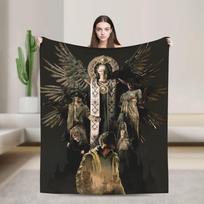 Resident Evils Village Blanket Quality Warm Bedding Throws Winter Children Home Decor Novelty Bedspread Size: 75*100cm, Weight: 230 GSM
