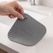 15 x 15 cm Anti-clog Silicone Floor Drain Cover  Toilet sewer anti-insect deodorization pilka