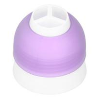 Food Grade PP Piping Bag Couplers Adapter Smooth Edge Icing Frosting Tips Kit  Cake Decoration violetinė