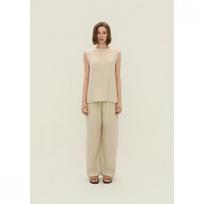 Helen Kaminski Malini Pleats Viscose Top Lxsrwt00060 navy/SS