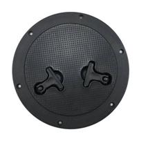 Marine Accessories Boat Deck Cover Reinforced Nonslip Inspection Hatch Plate for Vessel juoda
