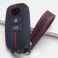 Key Cover for Toyota Raize Yaris Ativ Yaris Cross Veloz Avanza Rush Wigo Daihatsu Rocky with Keychain Honeycomb Texture Anti Scratch Key Fob Protector juoda