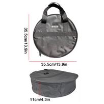 Electric Vehicles Battery Jumper Cable Bag EV Car Charger Storage Round Bags Oxford Rechargeable Guns Storage Organizer For Auto M