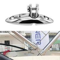 T316 Stainless Steel Quick Release Boat Top Deck Hinge Boat Canopy Deck Hinge Marine Bimini Top Marine Hardware Accessories 1