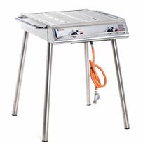 Professional gas grill xantos 2 grates 10kw - hendi 148624