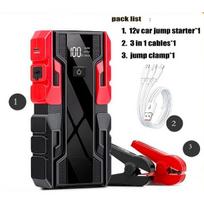 New 12V 99800mAh Car Jump Starter ,Portable Emergency Power Bank Battery Booster with LED Light, USB, for SUV Van Motorcycle ATV 12V car starter02